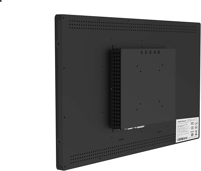 GreenTouch 18.5 Industrial Touch Monitor Open Frame HDMI/VGA/DVI Interface Built-in Speakers Capacitive Touch Screen Technology
