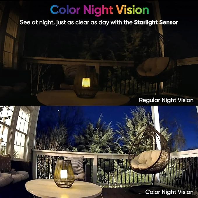 Cam v3 2 Pack 1080p Plug-in Smart Security Camera Color Night Vision Motion Detection 2-Way Audio Compatible with Alexa Google Assistant Cloud &amp SD Card Storage Indoor/Outdoor Wired Blac
