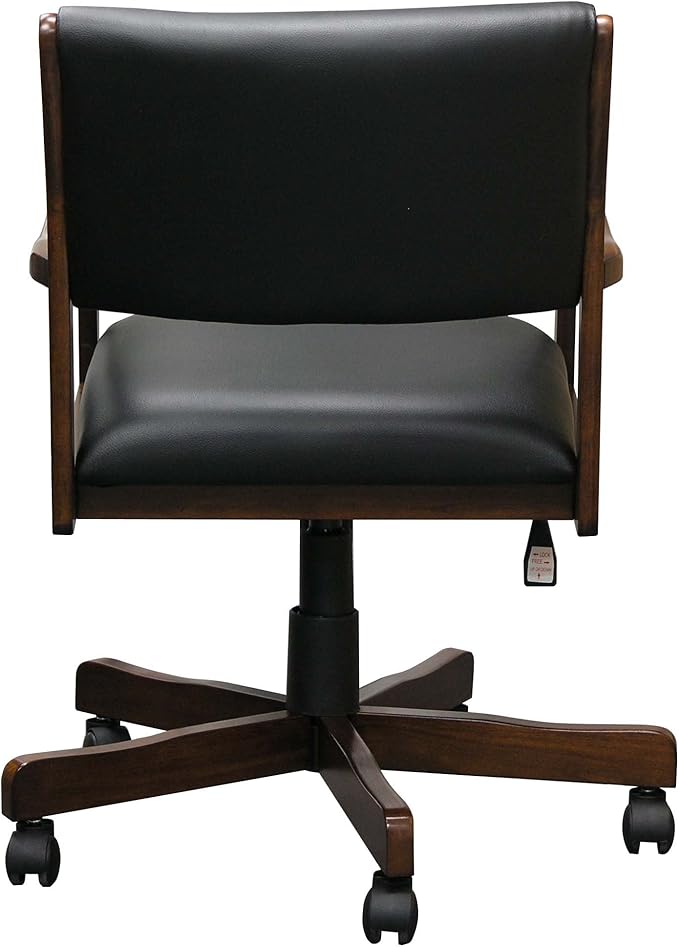 Signature Game Table Rocker-Swivel Chairs (Sold in Pairs) (Chestnut)