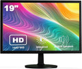 19 1440x900 PC Monitor Office Monitor HDMI VGA LED Desktop Display Dual Speakers60Hz5msVESA MountingWide Viewing Angle 170°Brightness 300cd/m²Tilt AdjustBusiness Computer Screen