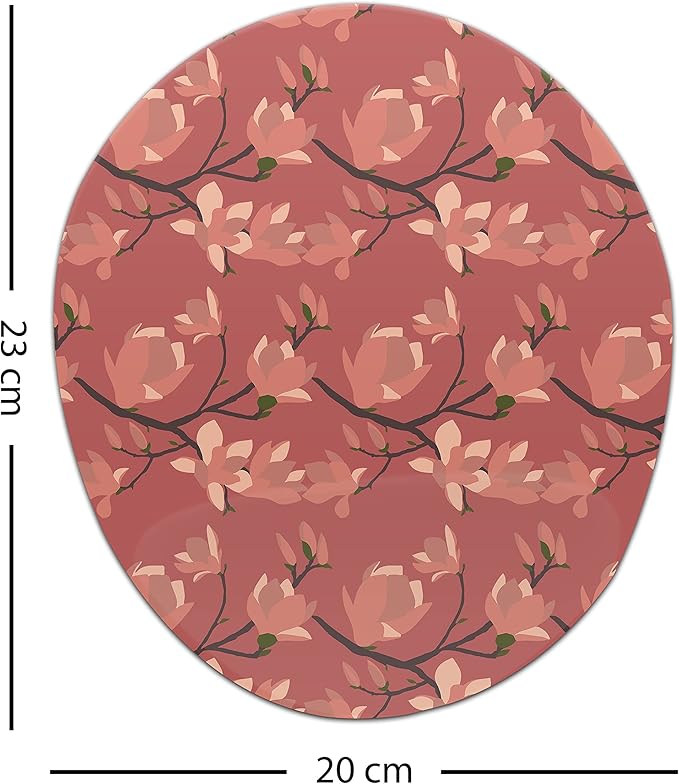 Ergonomic Mouse Pad with Wrist Rest Digital Printed Mouse Mat for Tendon Sheath Problems Non-Slip Base for Office and Home Size: 20 x 23 cm