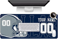 ANTKING Dallas Mouse Pad for Men Women Youth Gifts Custom Name and Number Desk Pad