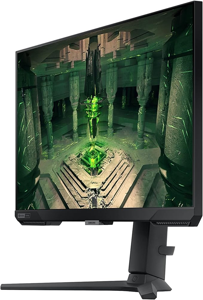 SAMSUNG 25 Odyssey G4 Series FHD Gaming Monitor IPS 240Hz 1ms G-Sync Compatible AMD FreeSync Premium HDR10 Ultrawide Game View DisplayPort HDMI Fully Adjustable Stand LS25BG402ENXGO