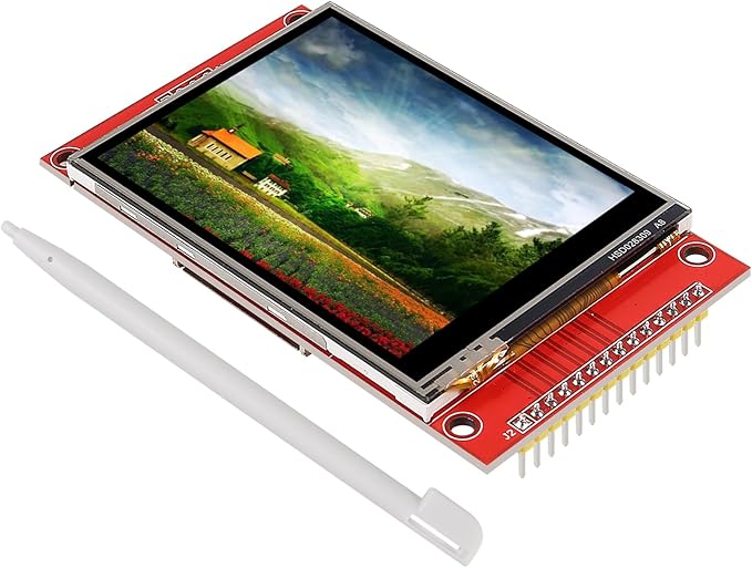2pcs 2.8 SPI TFT LCD Display Touch Panel ILI9341 240x320 TFT LCD Touch Screen Shield 5V/3.3V STM32 Display Module SPI Serial with Touch Pen