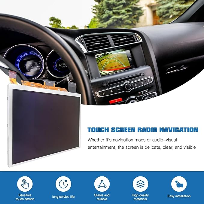 8.4 U-Connect 4C UAQ Touch Screen Navi LCD Display TDO-XGA084 Fit for Jeep Grand Cherokee Overland Sport Utility 4-Door 3.6L 3604CC 220Cu. in. V6 Flex DOHC Naturally Aspirated 2018-2024