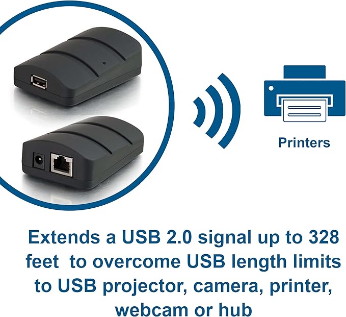 C2G / Cables to Go Trulink USB 2.0 Superbooster Dongle Kit (53880)