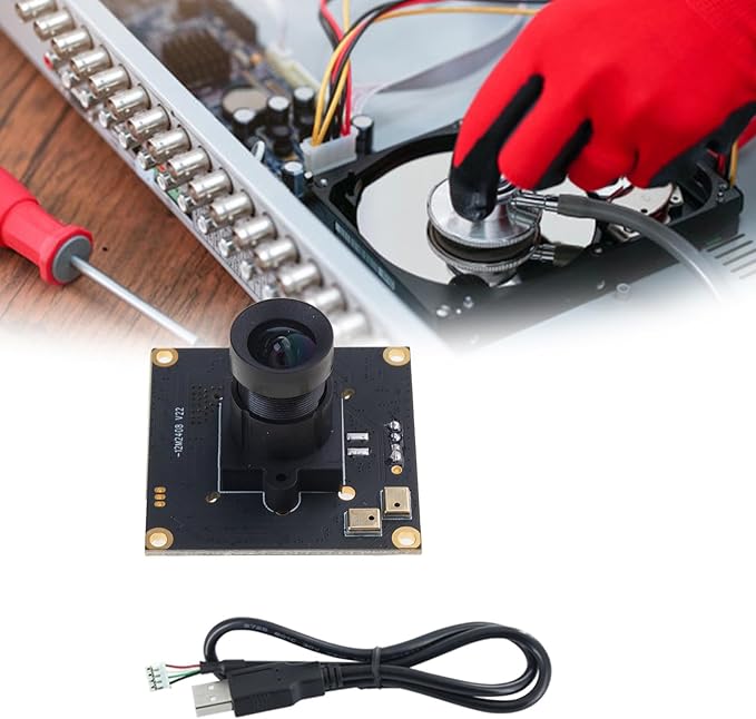 Advanced 12MP USB Camera with IMX577 Sensoring Digital Microphone 3840x3040 30FPS for Streaming and Remote Teaching