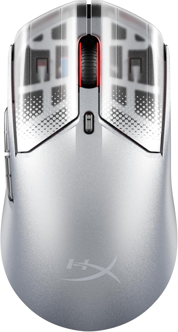 HyperX Pulsefire Haste 2 S Silver Wireless Gaming Mouse (Renewed)