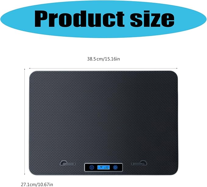 Ergonomic RGBs Laptop Coolers for Gaming Devices Universals 14-17.3inch Enhances Heat Transfer Metal Construction Fast Speed Laptop Coolers