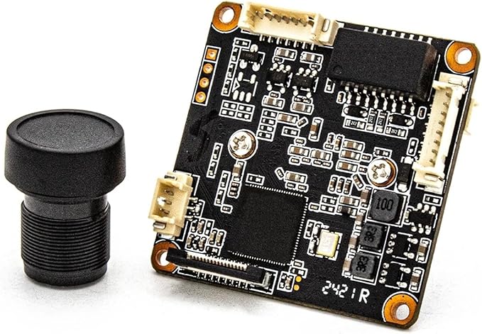 2mm 108 Degree Wide Angle Lens IP Mini Camera Module 3MP 25FPS POE48V Webcam M12 Mount Lens Security Camera Board