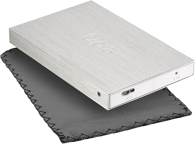 Limited 500Gb 2.5 Inch External Hard Drive Portable USB 2.0 Including One Touch Software - Silver