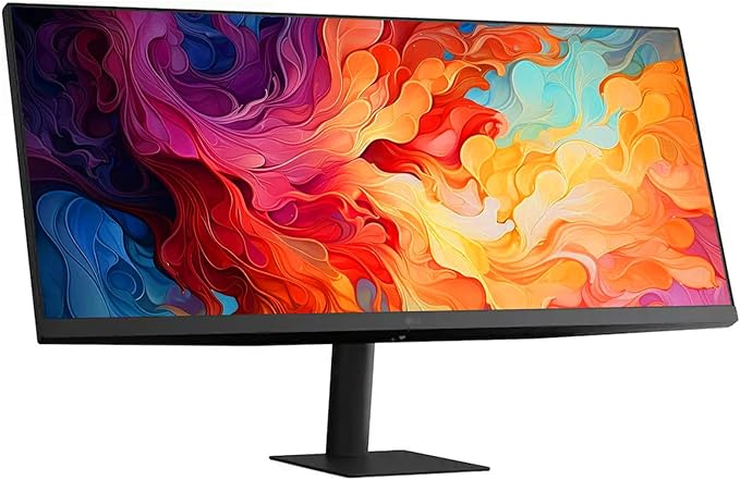 LG 34'' IPS FHD UltraWide Monitor 100Hz 5ms AMD FreeSync DisplayHDR 400 sRGB 99% VESA Mount Reader Mode Black Stabilizer HDMI DisplayPort Virtually Borderless DesignTilt Stand Black