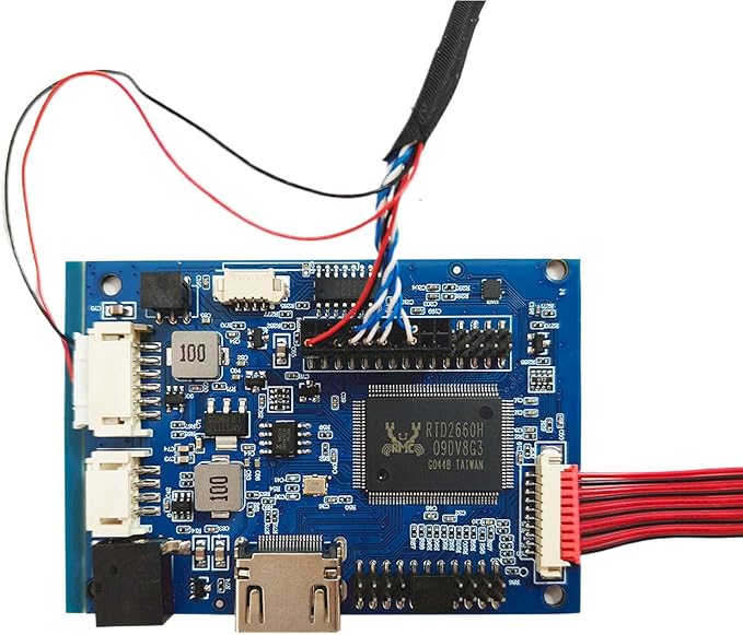 7 800x600 CLAA070MA0ACW Resistive Touch LCD Display with H/D Audio Controller Board