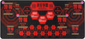 Mouse Pad Neon Genesis Evangelion 'Alert' Design 35.4x15.7 Big Mouse Pad - Featuring MAGI System &amp Emergency Warning Graphics for EVA Fans
