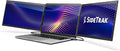 SideTrak Swivel Pro Triple 13.3 Ultra Slim Attachable Portable Monitor FHD IPS 1080p Laptop Screens with Kickstand + Unique Patented Swivel Hinge For Mac PC and Chromebook USB-C® Port Connection