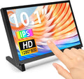 ELECROW 10.1 Inch Touchscreen Monitor 1280x800 IPS LCD HD Display with Stand Portable Capacitive Touch Screen for Raspberry Pi 3/3B+/4B/5 Jetson Nano Banana Pi PC Windows Beaglebone