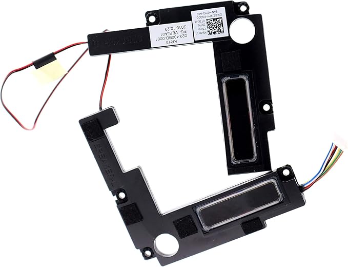 Deal4GO Left &amp Right Internal Speakers Set Replacement for Dell Inspiron 13 7370 7373 7378 7380 7570 P83G 023.400BD.0001 0TJXHY TJXHY