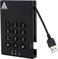 Apricorn Aegis Padlock 3.0 1TB USB 3.0 External Hard Drive Black