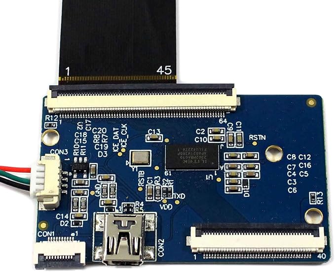VSDISPLAY 7 Capacitive Touch Panel for 7 inch 800x480 1024X600 LCDCompatible with 7inch AT070TN92 AT070TN93 and so on