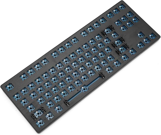 KPREPUBLIC Smart Duck xs87 87 Key Mechanical Keyboard kit 80% TKL hot swappable Switch Lighting Effect RGB Switch led Type c Software Macro (SmartDuck XS87 Kit x1)
