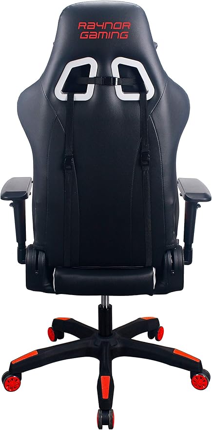 Energy Pro Series Gaming Chair Ergonomic Outlast Cooling Technology High Back Racing Style Computer Chair Adjustable Armrests Mesh and PU Leather with Lumbar and Headrest Pillow Red