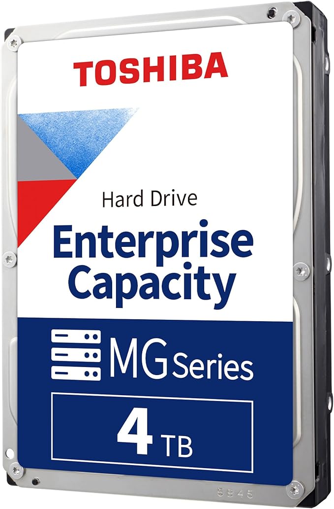 Toshiba MG10-D MG10ADA400E 4 TB Hard Drive - 3.5 Internal - SATA [SATA/300] - Conventional Magnetic Recording [CMR] Method