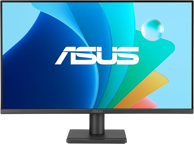 ASUS 27 1080P Eye Care Monitor (VA279HG) - IPS Full HD 99% sRGB Frameless 120Hz 1ms Adaptive-Sync HDMI VGA Low Blue Light Flicker Free Wall Mountable 3 yr Warranty