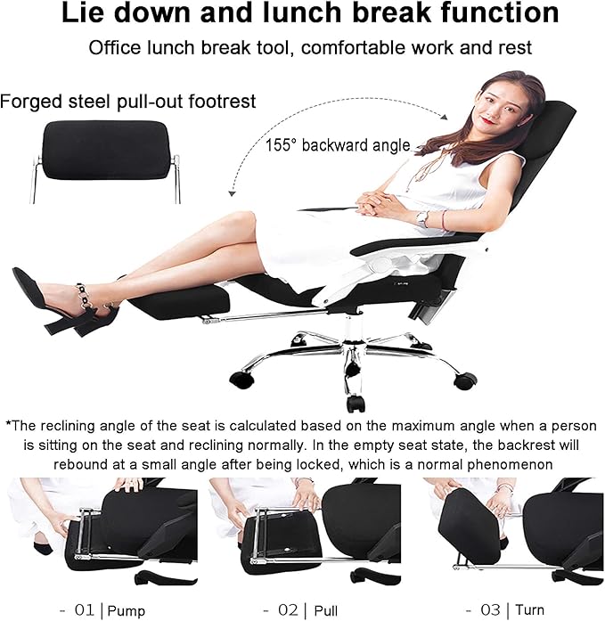 Office Chair Gaming Chair Computer Chair Adjustable Recliner PU Leather Game Chair for Adults TeensGaming Chair Racing Style Office ChairHigh Back Swivel Executive Desk Chair with Lumbar S