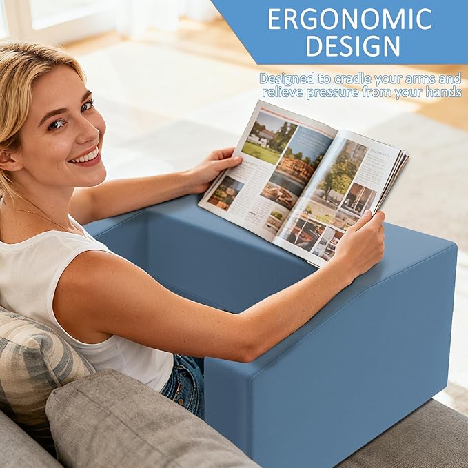 Lap Pillow Desk - Gaming Pillows for LapMachine Washable Reading&ampBook Pillows and Machine Washable Desk Pillow for Napping Work &amp Sofa Couch Use