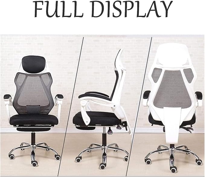 Chair Video Game Chair Office Desk Footstool Recliner High Back Gaming Chair Work Seat Chair