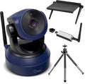 Gsou Wireless Webcam for PC/Wireless Streaming Camera 1080P HD Webcams/USB Plug and Play Webcam for Zoom MeetingSkypeOBS(with Mini Tripod Stand) Adjustable Computer Camera for Mac/Laptop/MacBook
