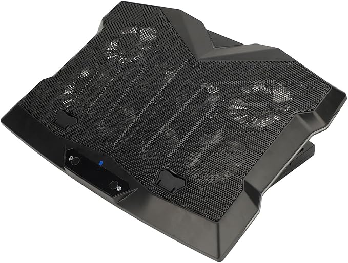 Height Laptop Cooling Pad Notebook Cooler with 8 Powerful Fans 5 Ergonomic Stand for Gaming Laptops Portable USB Laptop Cooler Laptops