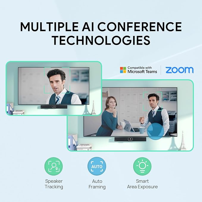 Yealink UVC40 E2 Conference Room Camera and CP700 Teams with Dongle Speakerphone Bundle