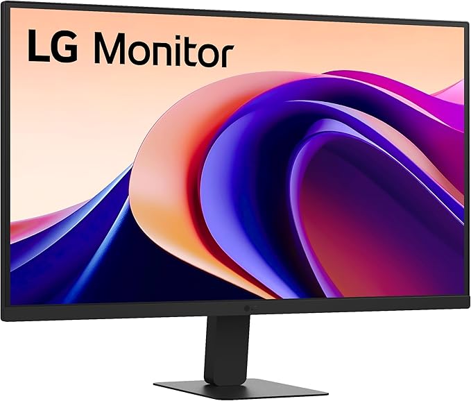 LG 27U631A-B 27-inch QHD (2560 x 1440) IPS Computer Monitor 100Hz 5ms HDR10 Reader Mode Flicker Safe HDMI USB Type-C 15W PD Black