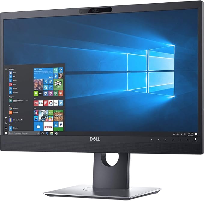 Dell P2418HZM 24 Video Conference Full HD LED Monitor with Built-in Speakers