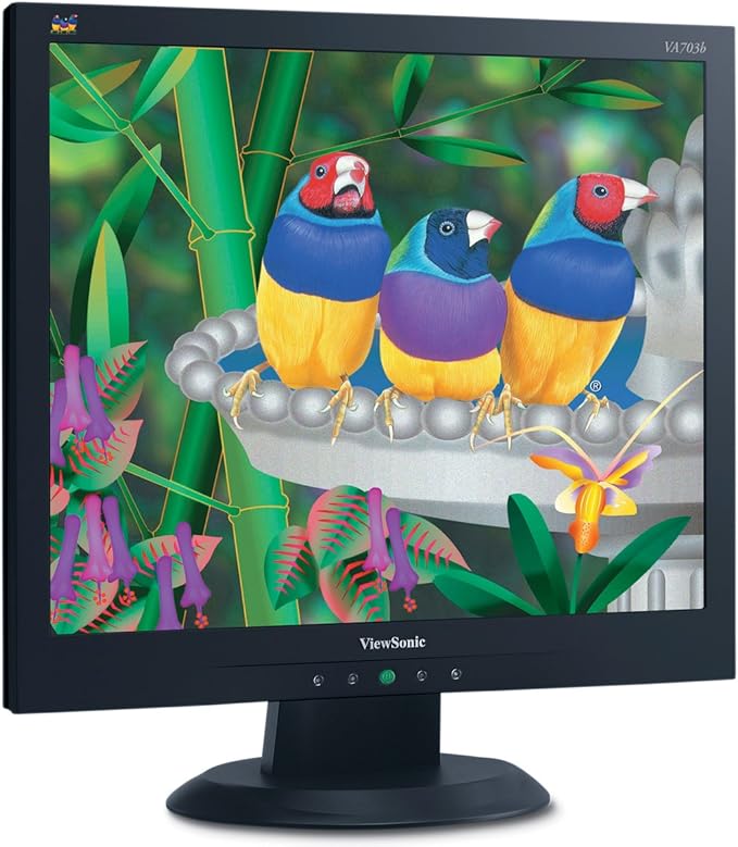 ViewSonic VA703b 17-Inch LCD Monitor (Renewed)