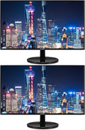 ViewSonic VA2759-SMH 27-inch 1920 x 1080 Full HD LCD IPS Monitor 2-Pack Bundle with Ultra-Thin Bezel FreeSync Eye Care HDMI VGA Speakers