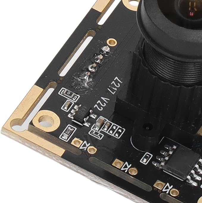1MP USB Camera Module with HD 1280x720 Resolution Built in Video Webcam Board for Industrial Components Easy Plug and Play No Driver Needed 180° Wide Angle View MJPEG Format