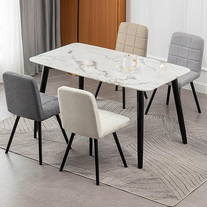 Mlaea Computer Racing Gaming Chair Backrest Bedroom Living Room Chair with Soft Seat Cushion Office Conference Reception Chair 43 * 40 * 82CM(Size:43 * 40 * 82CMColor:E)