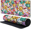 Head Case Designs Officially Licensed Adventure Time Pattern Graphics 37.4 x 15.75 x 0.16 inches (900 x 400 mm) - XL Gaming Office Desk PC Keyboard Mouse Mat Pad