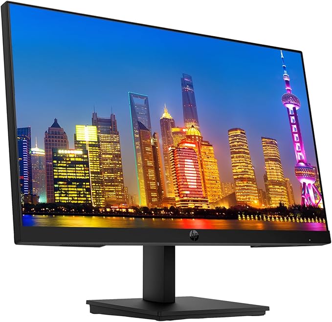 HP Series 3 Pro 27-inch 327ph Full HD (1920 x 1080) 100Hz 5ms LCD IPS Monitor 2-Pack Bundle Eye Ease HDMI VGA DisplayPort Integrated Speakers
