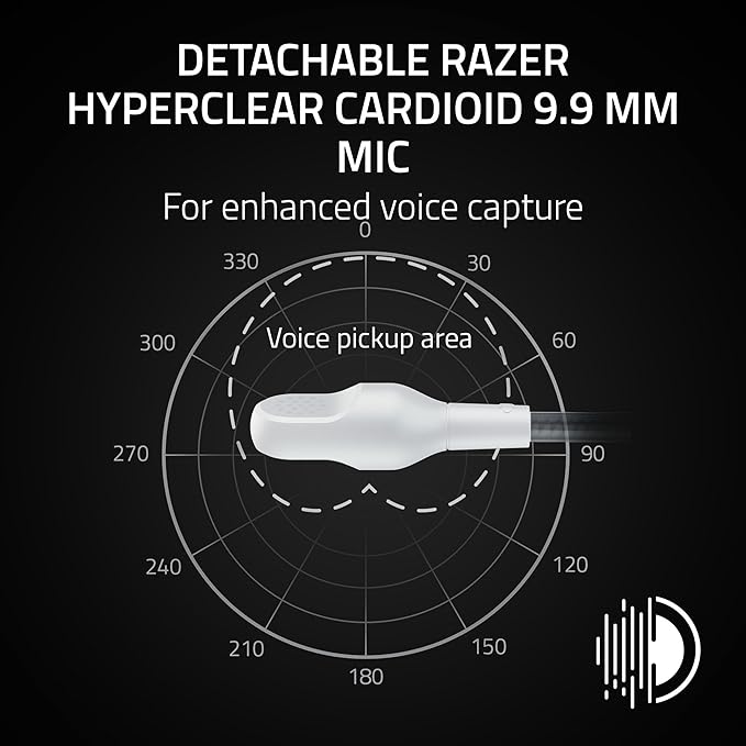 Razer BlackShark V3 X HyperSpeed Wireless Gaming Headset for Xbox: 50mm Drivers - Cardioid Mic - 2.4 GHz Bluetooth - Works with PC Mac Nintendo Switch Smartphone - Long Battery Life - White