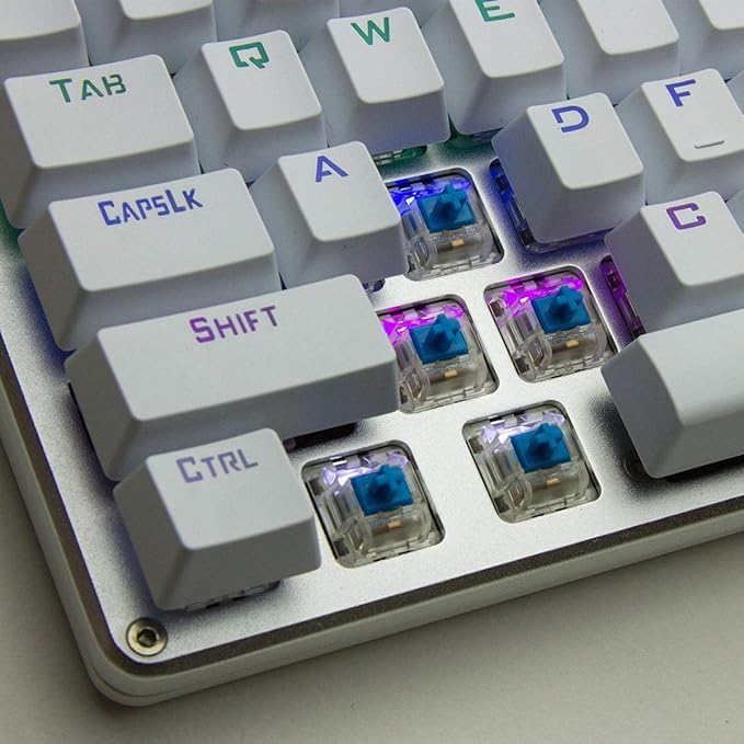 AULA Unicorn Backlit Mechanical Keyboard with Multi-color LED Illuminated Gaming Computer Keyboard F2010