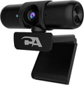 Cyber Acoustics CA Essential Webcam 1080HD-AF – USB Webcam with Microphone for Desktop or Notebooks 1080p Webcam HD Auto-Focus and Light Correction Omni-Directional Microphone (WC-2000)