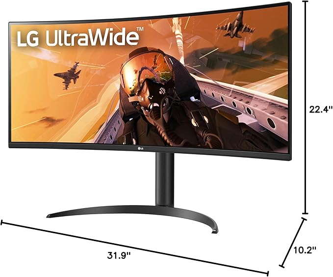 34WP75C-B.AUS 34 Curved UltraWide™ QHD HDR 10 160Hz USB Type-C™ Monitor with AMD FreeSync™ Premium Pro