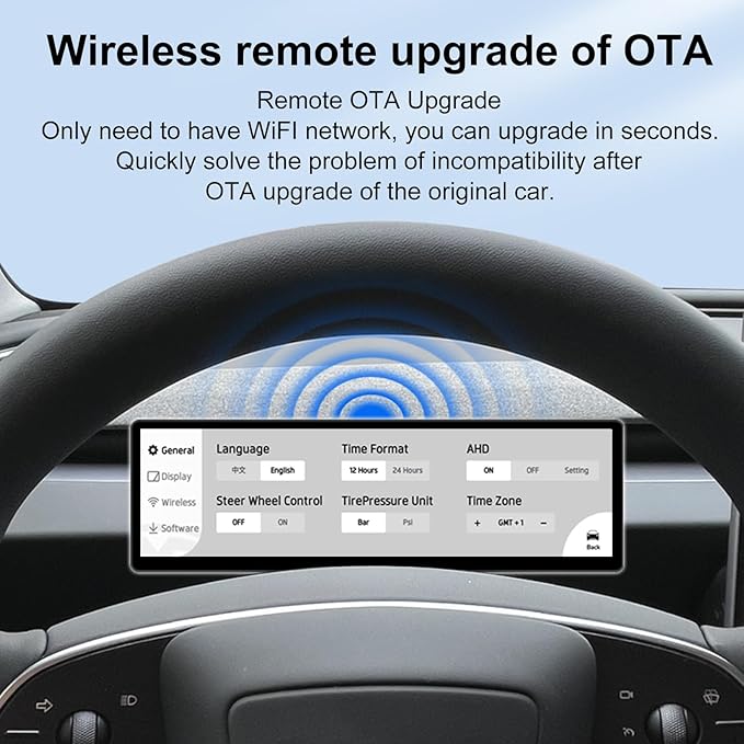Head Up Display for 2025.09+Model 3 Highland Tesla Model Y Juniper 2025Juniper Accessories 2026 Bluetooth WiFi USB Navigation Power Speed IPS HD Touchscreen