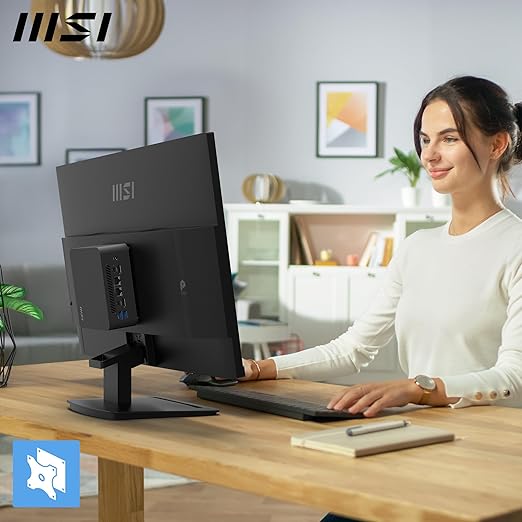 msi PRO MP243L E14 24-inch IPS 1920 x 1080 (FHD) Gaming Office Monitor 144Hz Adaptive-Synch HDR Ready HDMI VGA PortVESA Mountable Tilt 4-Side Slim Bezel1ms Black