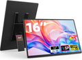 16 Portable Monitor for Laptop - 1200P FHD Laptop Screen Extender HDMI USB C HDR Travel Dual External Display with Stand Gaming Monitor for Windows MAC Computer Switch Phone Xbox PS4/5