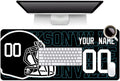 ANTKING Jacksonville Mouse Pad for Men Women Youth Gifts Custom Name and Number Desk Pad