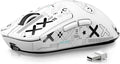 ATTACK SHARK X3 Lightweight Wireless Gaming Mouse 49g Tri-Mode Bluetooth/2.4G/USB-C Wired Mouse PAW3395 26K DPI Sensor 200h Battery Life Programmable Buttons Griptape for PC/Laptop/Mac
